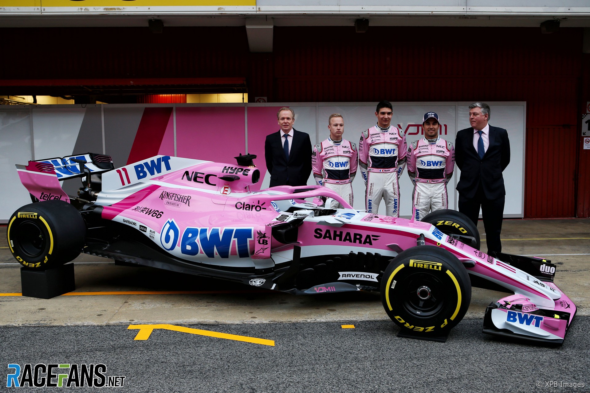 Force India VJM11 launch, 2018