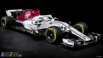 Sauber’s 2018 F1 car backed by Alfa Romeo revealed