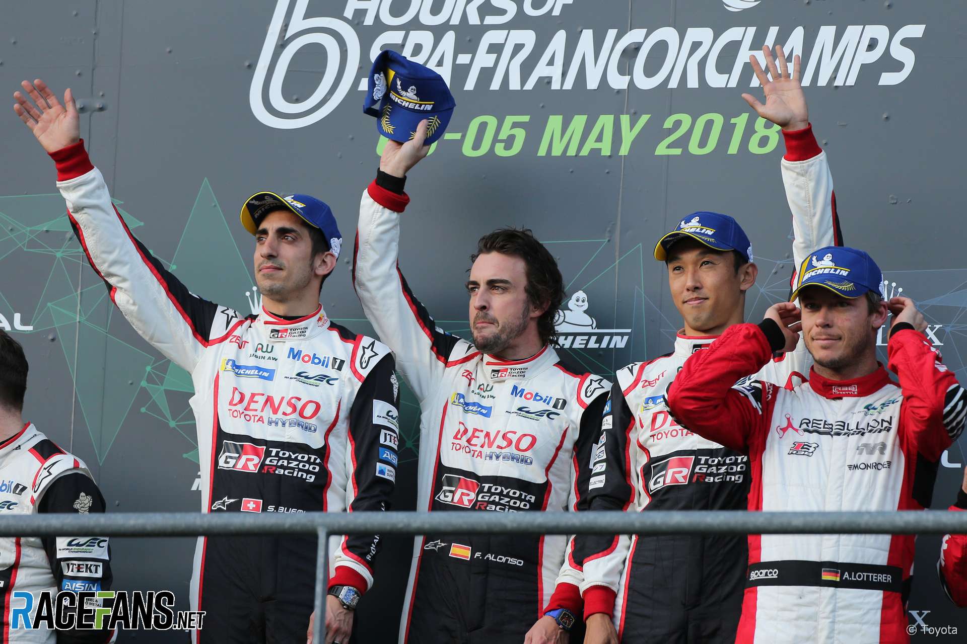 Sebastien Buemi, Fernando Alonso, Kazuki Nakajima, Toyota, Spa-Francorchamps, WEC, 2018