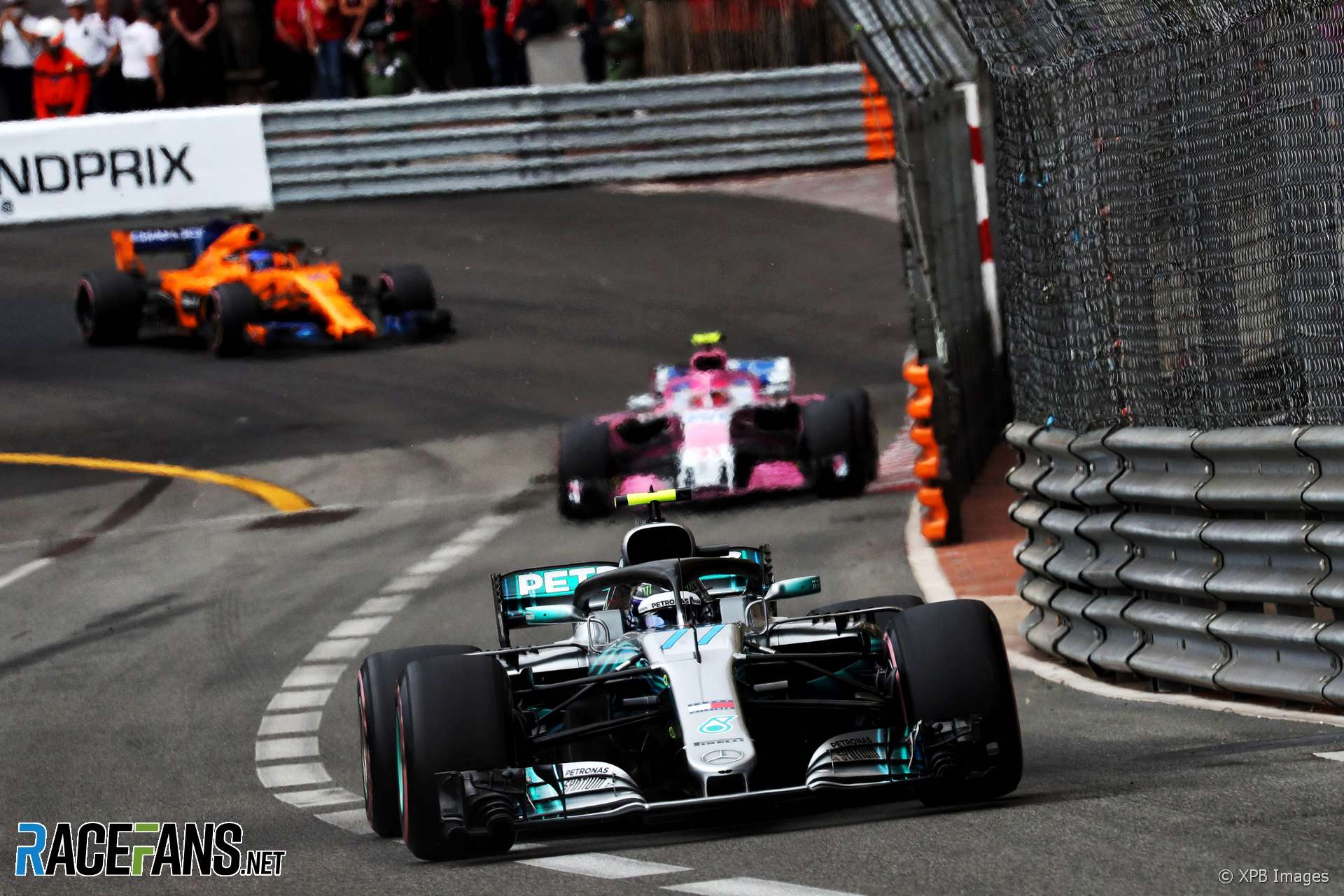 Valtteri Bottas, Mercedes, Monaco, 2018