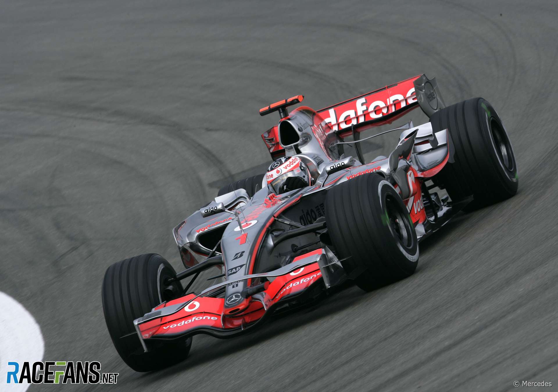 Fernando Alonso, McLaren, Nurburgring, 2007