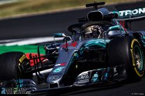 Hamilton takes pole at home by 44 thousandths of a second
