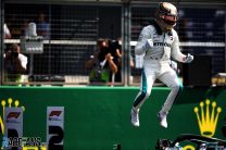 Hamilton equalled another Senna record at Silverstone