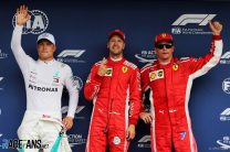Hamilton’s qualifying breakdown was “a shame”, says Vettel