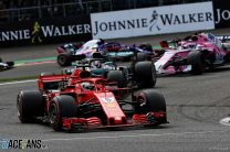 Vettel outruns Hamilton for commanding win at Spa after first-lap crash
