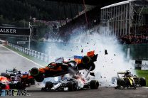 Hulkenberg still has “mixed feelings” over Halo despite its role in Leclerc crash