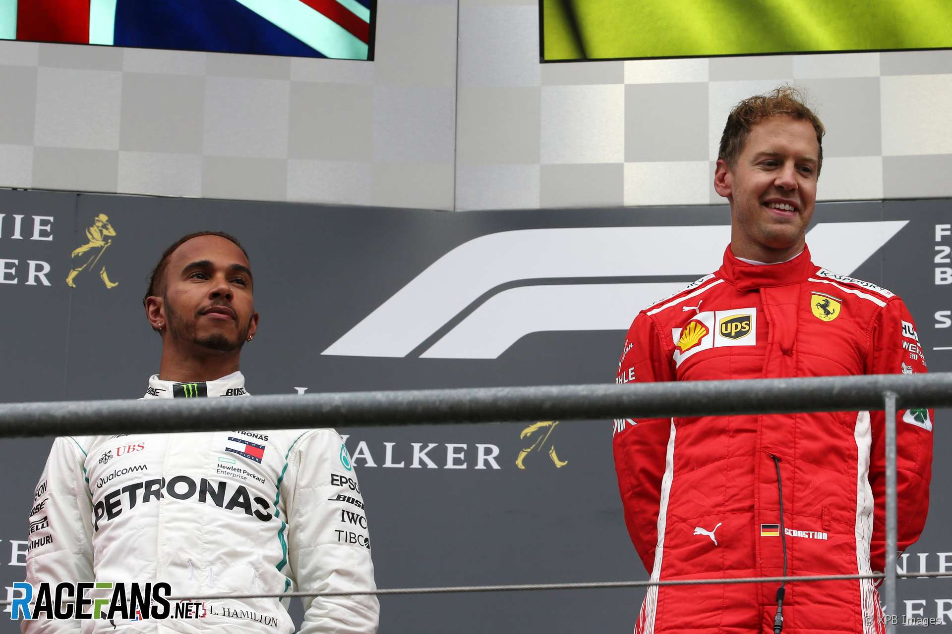 Lewis Hamilton, Sebastian Vettel, Spa, 2018