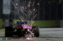 Esteban Ocon, Force India, Singapore, 2018