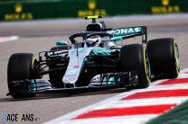 Bottas leads Mercedes front row lock-out in Russia