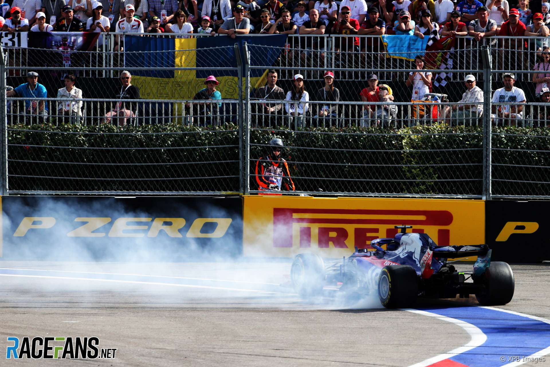 Brendon Hartley, Toro Rosso, Sochi Autodrom, 2018