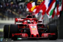 Vettel leads Hamilton and breaks Interlagos track record