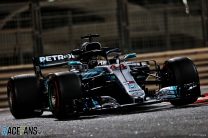 Hamilton on pole as Mercedes sweep front row for finale