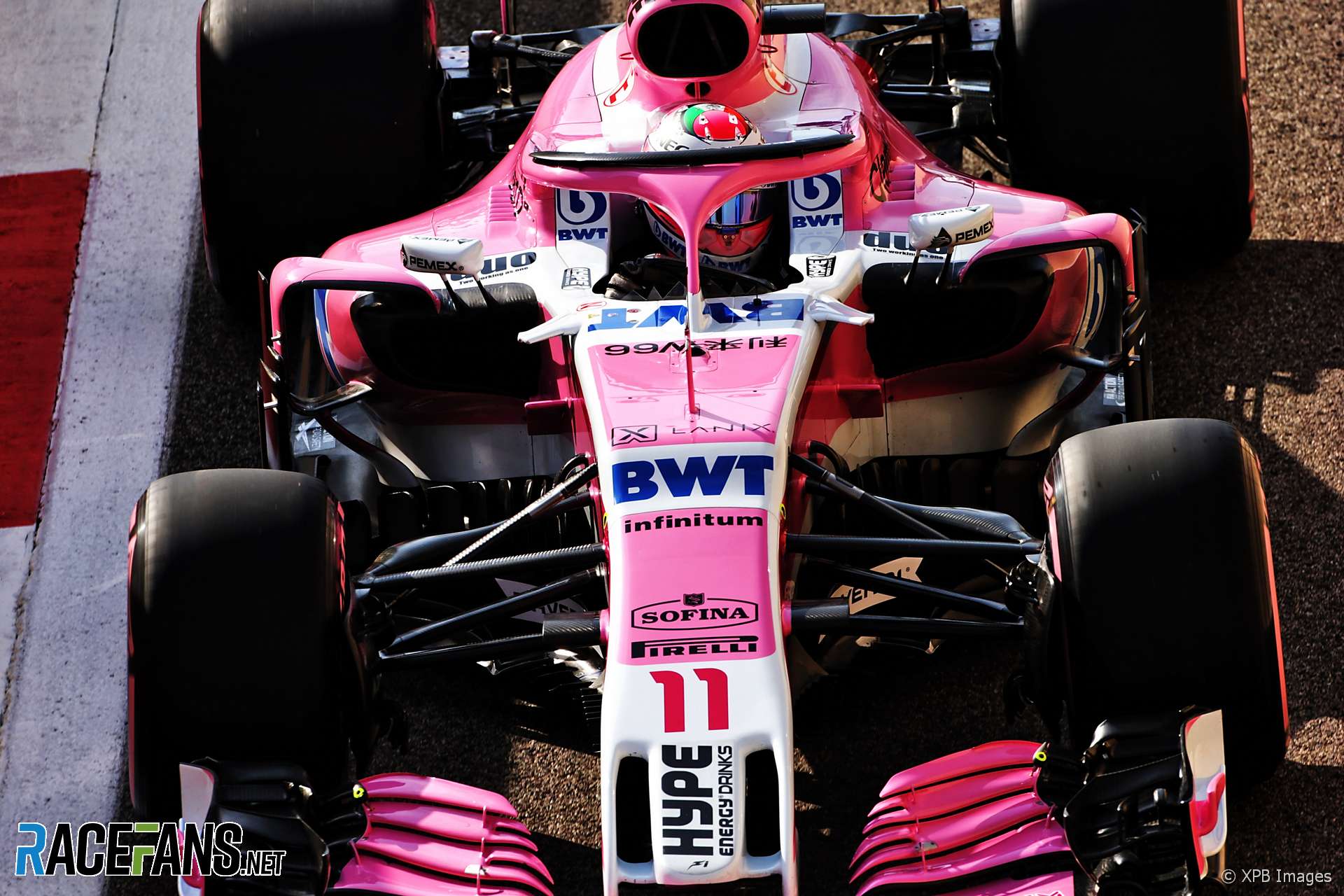 Sergio Perez, Force India, Interlagos, 2018