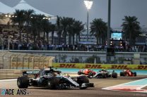 Hamilton wins ahead of Vettel and Verstappen in Abu Dhabi finale