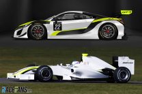 Button-backed Honda NSX to use Brawn GP-style livery