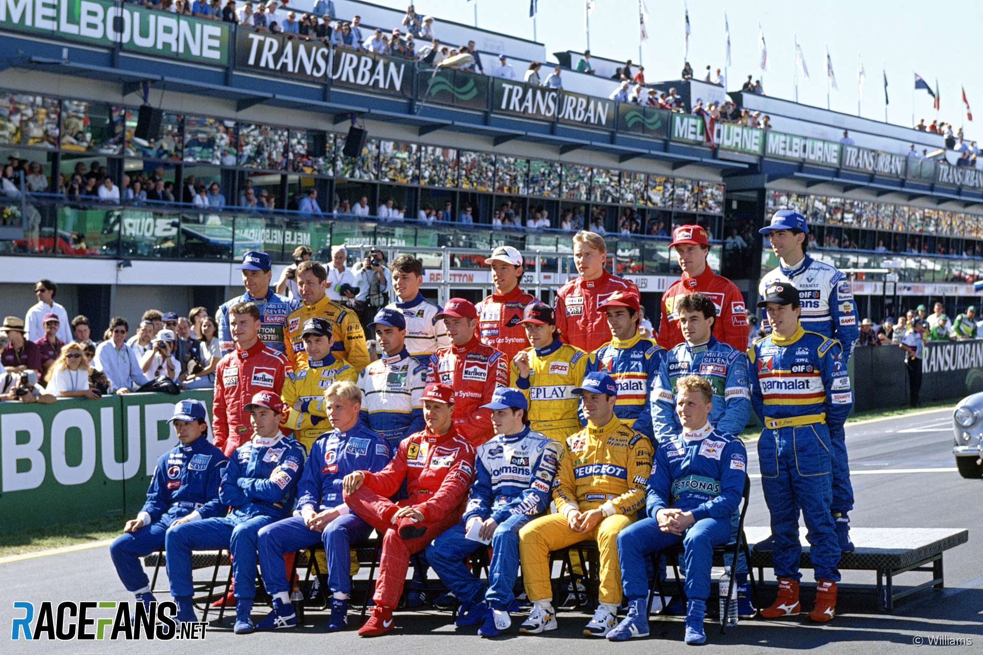 Drivers, 1996 Australian Grand Prix