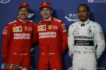 Charles Leclerc, Sebastian Vettel, Lewis Hamilton, Bahrain International Circuit, 2019