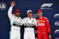Bottas denies Hamilton pole for 1,000th championship round