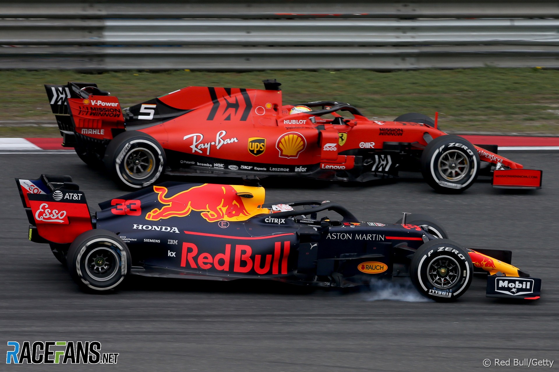 Sebastian Vettel, Max Verstappen, Shanghai International Circuit, 2019
