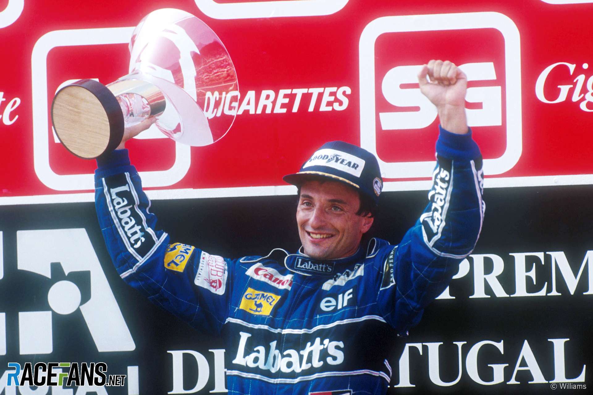 Ricciardo Patrese, Williams, Estoril, 1991