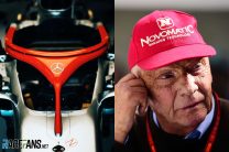 Mercedes to race with red Halos in honour of Lauda