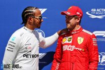 Vettel denies Hamilton pole position with his final lap