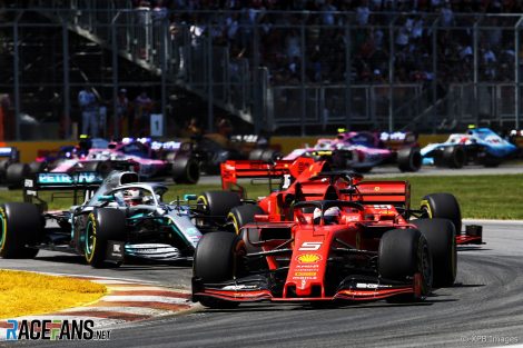 Start, Circuit Gilles Villeneuve, 2019