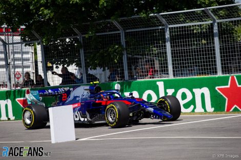Alexander Albon, Toro Rosso, Circuit Gilles Villeneuve, 2019