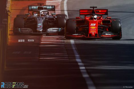Lewis Hamilton, Sebastian Vettel, Circuit Gilles Villeneuve, 2019