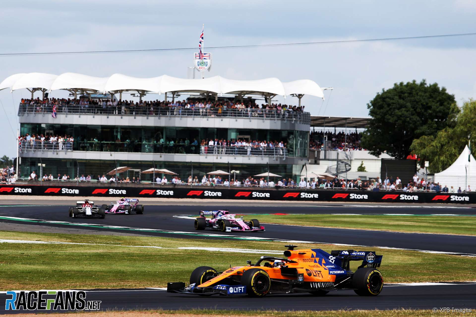Carlos Sainz Jnr, McLaren, Silverstone, 2019