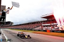 Verstappen spins and wins Mercedes’ race