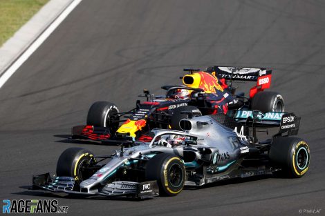Lewis Hamilton, Max Verstappen, Hungaroring, 2019