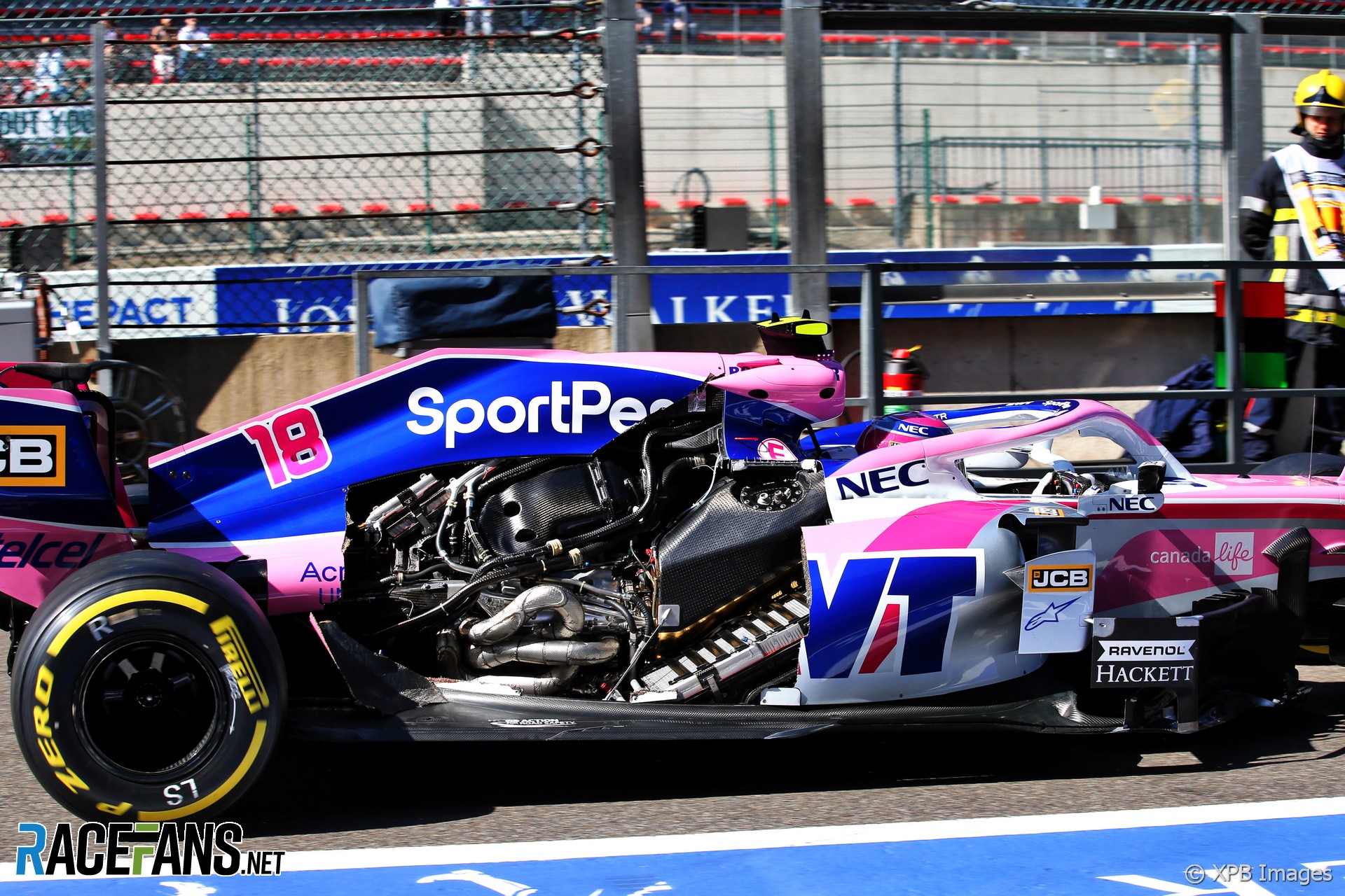 Lance Stroll, Racing Point, Spa-Francorchamps, 2019