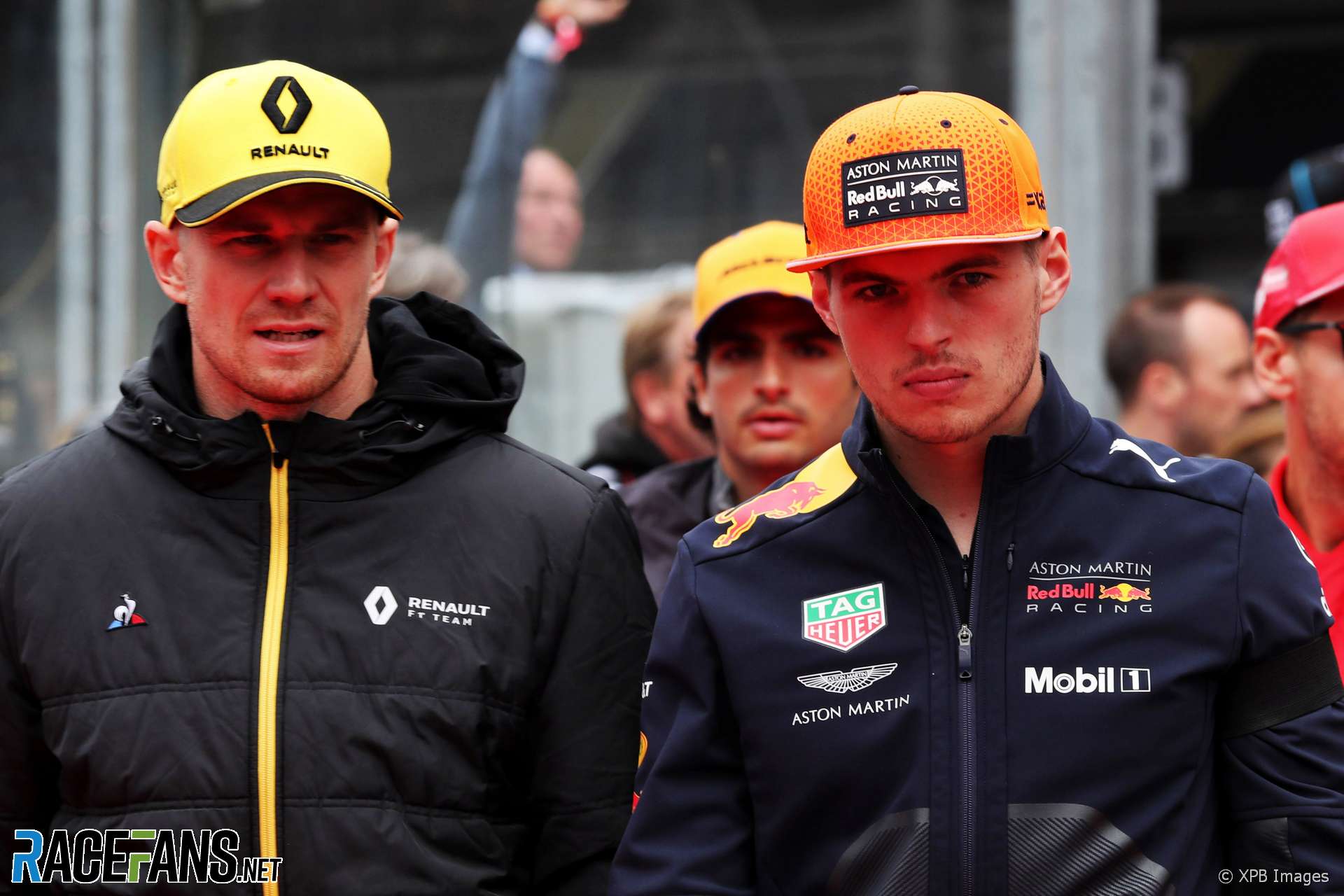 Nico Hulkenberg, Max Verstappen, 2019