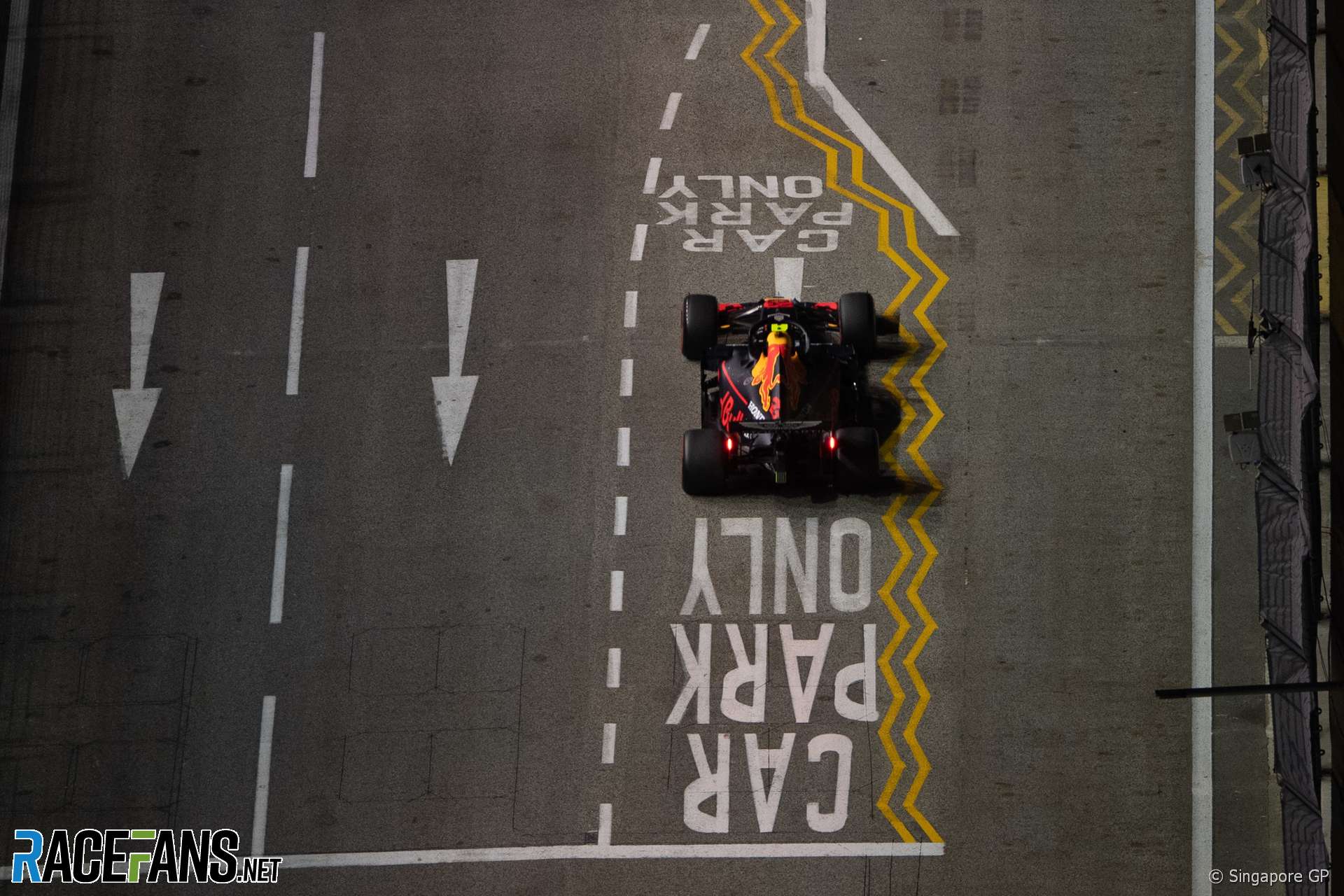Alexander Albon, Red Bull, Singapore, 2019