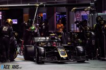Plastic bag forced Magnussen to make extra pit stop