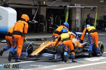 Norris’s pit stop problem forced McLaren to leave Sainz out