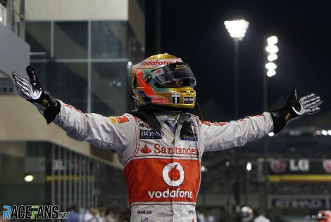 Lewis Hamilton endured a tough 2011 season at McLaren