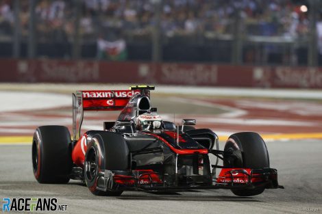Lewis Hamilton left McLaren for Mercedes at the end of 2012