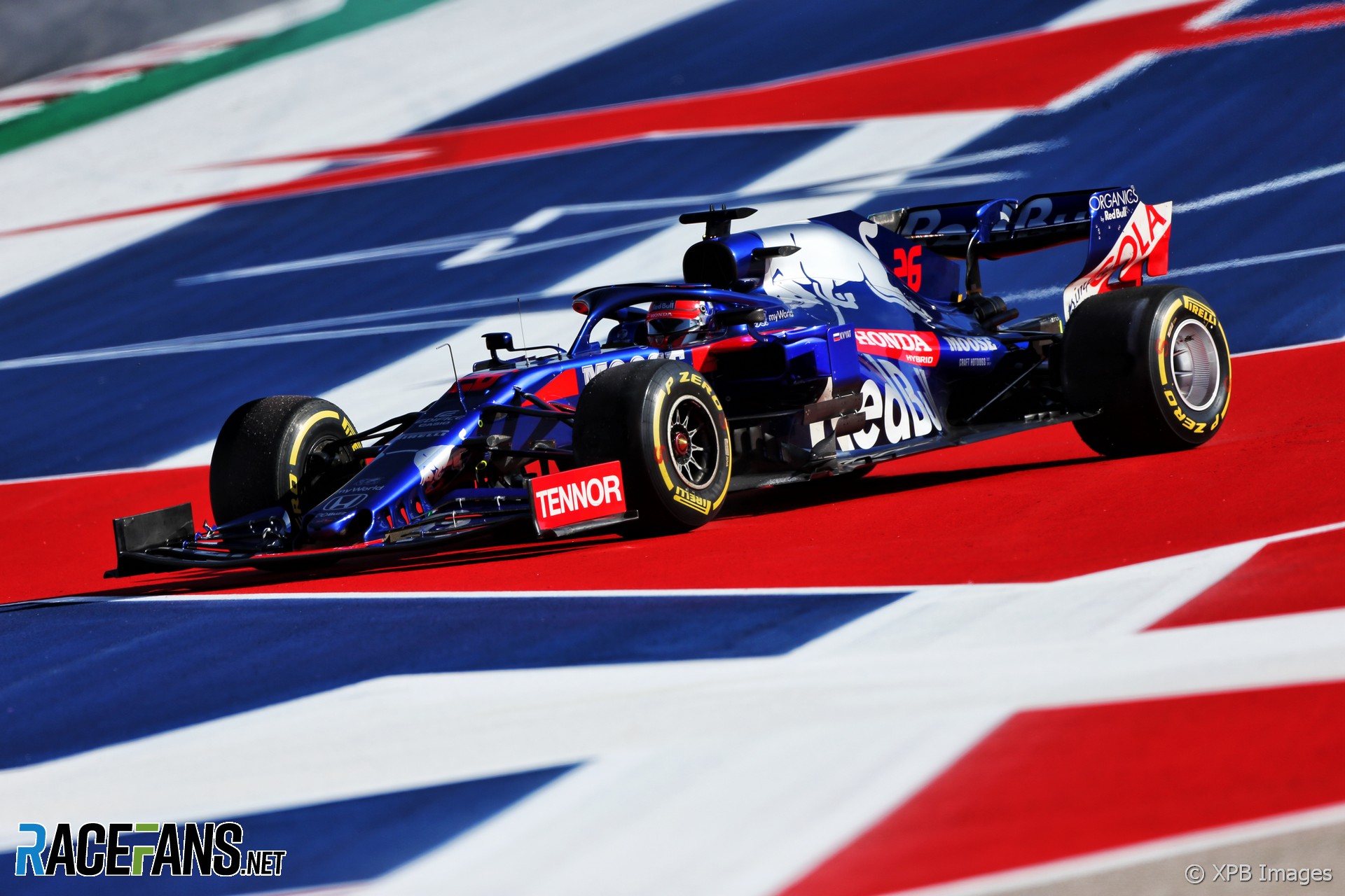 Daniil Kvyat, Toro Rosso, Circuit of the Americas, 2019