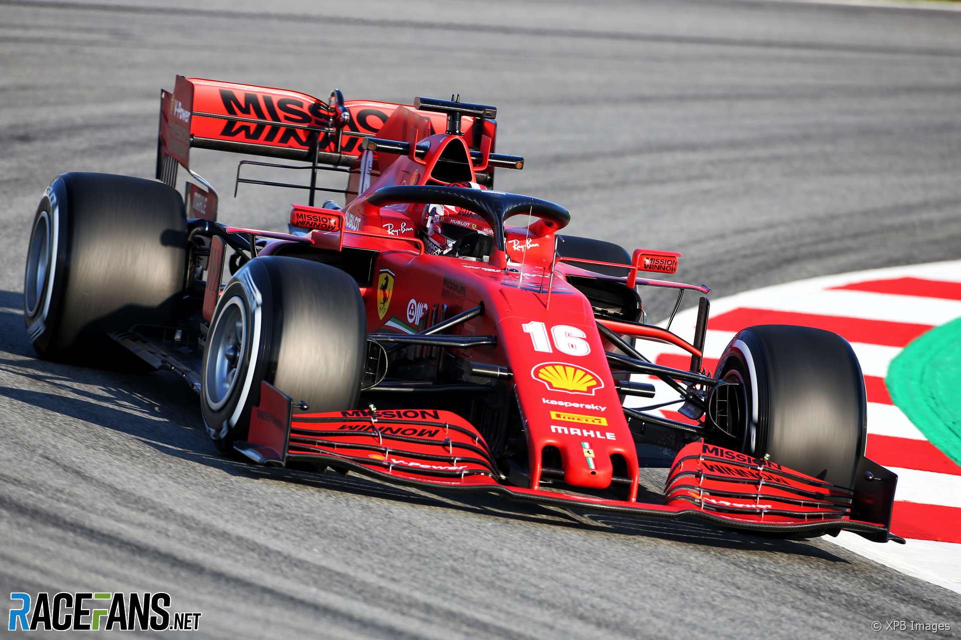 Charles Leclerc, Ferrari, Circuit de Catalunya