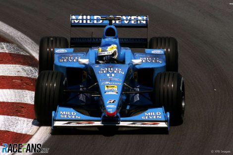 Giancarlo Fisichella, Benetton, Circuit Gilles Villeneuve, 2000