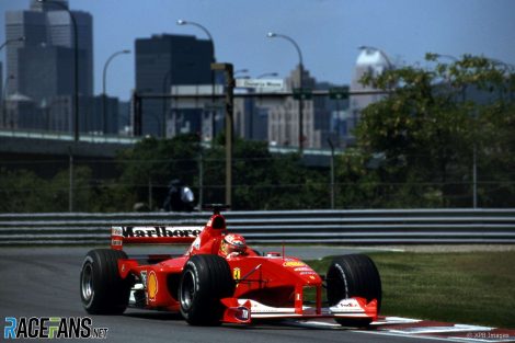 Michael Schumacher, Ferrari, Circuit Gilles Villeneuve, 2000