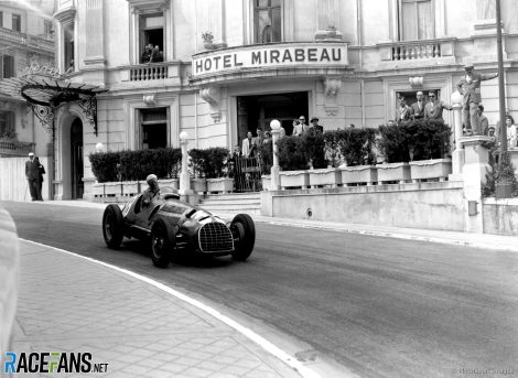 Luigi Villoresi, Ferrari 125, Monaco, 1950