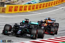 Hamilton wins as Bottas passes Verstappen for Mercedes one-two