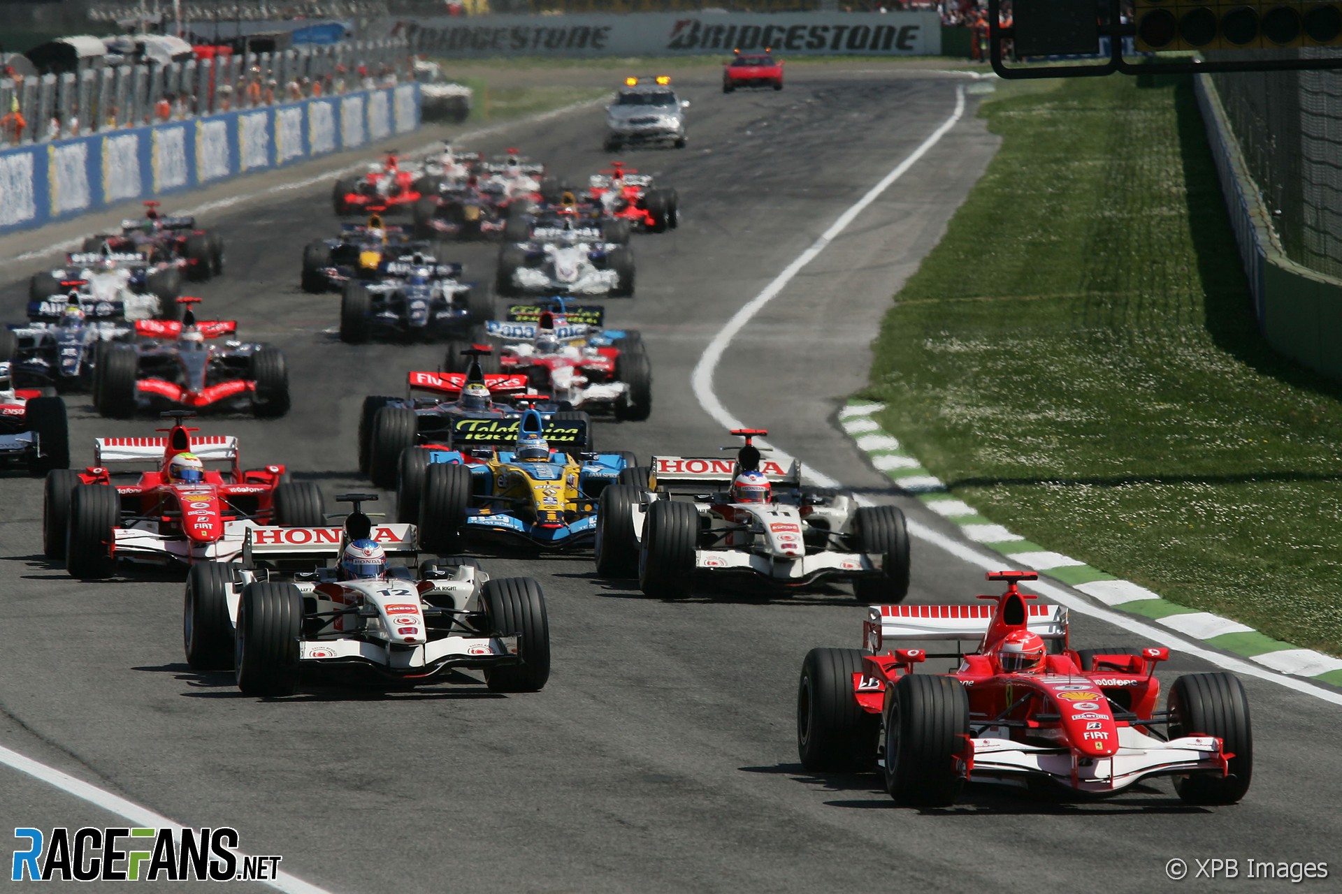 Start, Imola, 2006 San Marino Grand Prix