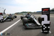 Bottas snatches pole from Hamilton as Hulkenberg puts Racing Point third
