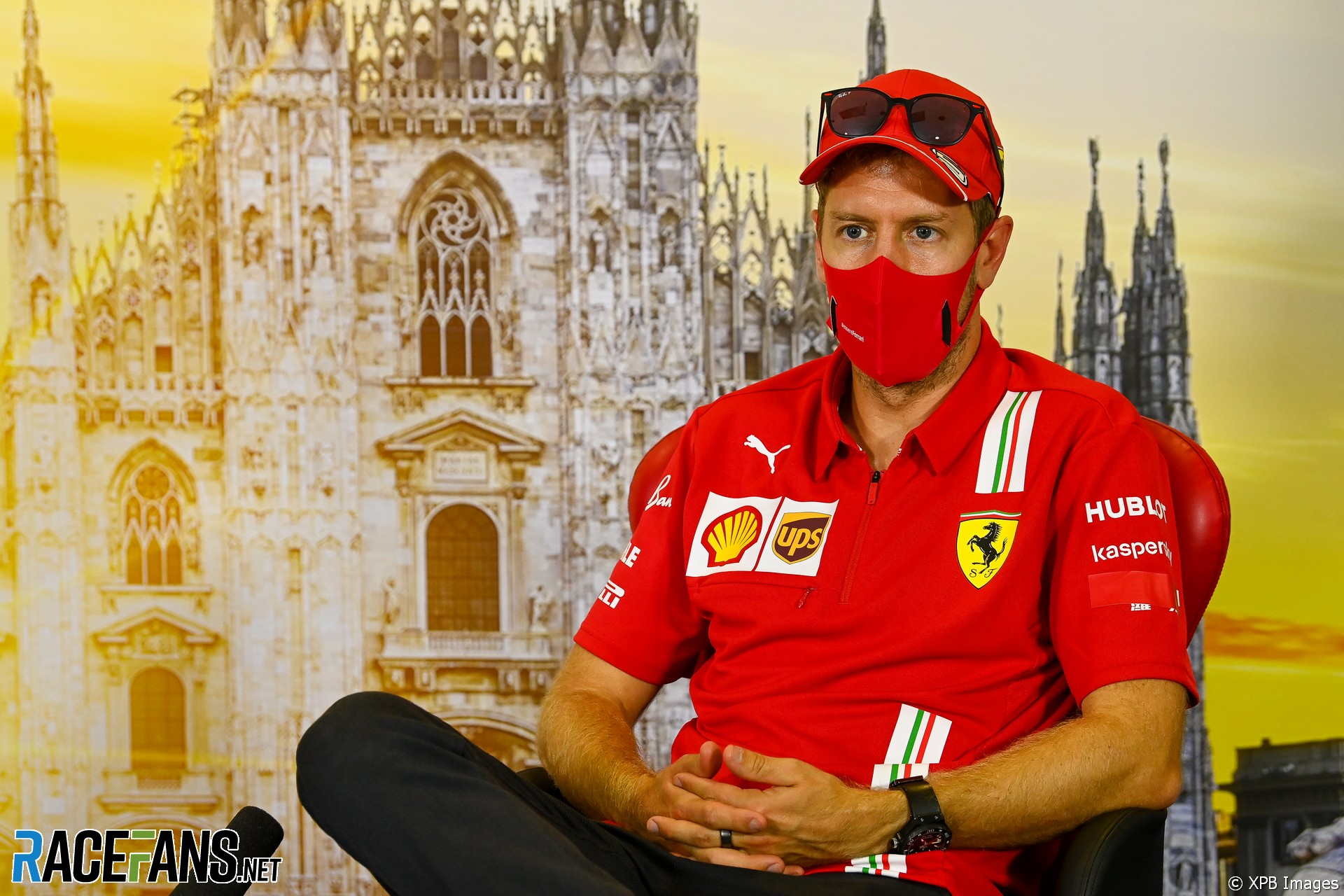 Sebastian Vettel, Ferrari, Monza, 2020