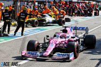 Perez was surprised Norris avoided penalty for slowing field in pits