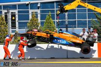 Sochi’s turn two is badly designed, says Sainz after crash